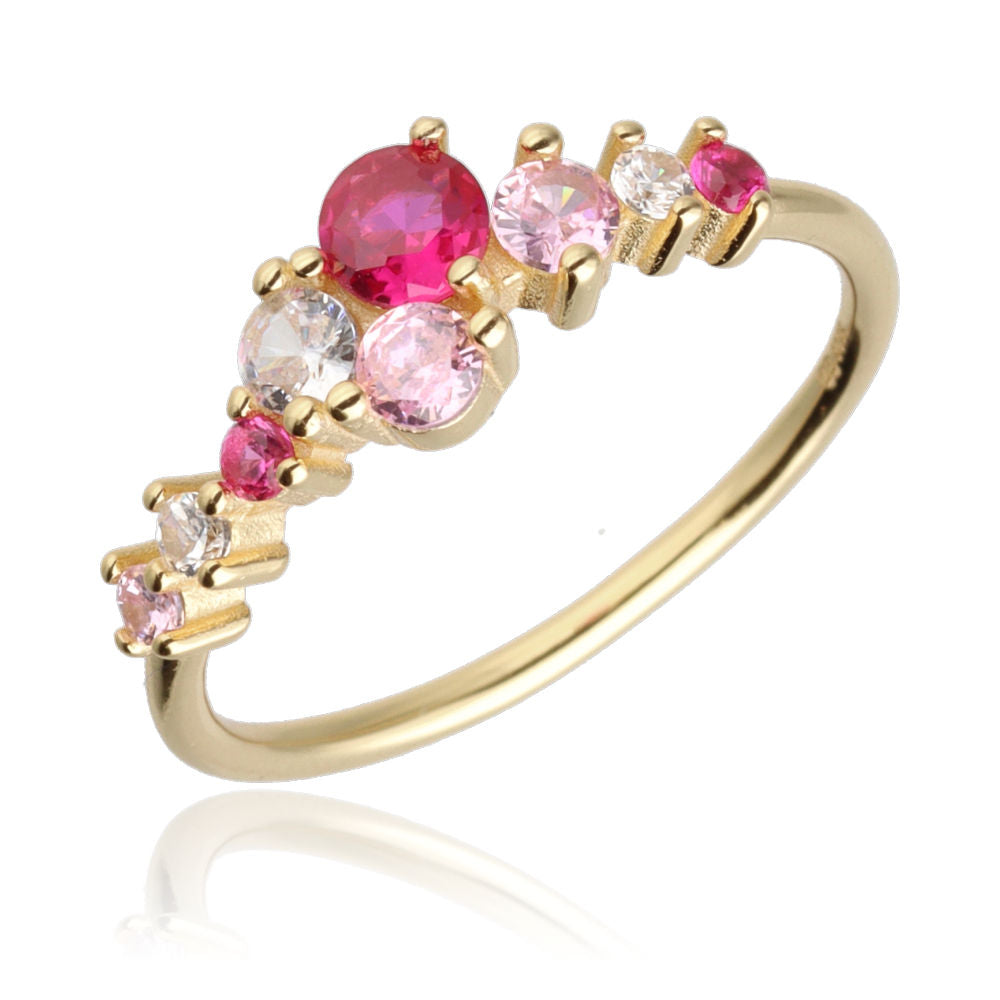 Silver Ring Gold Plated