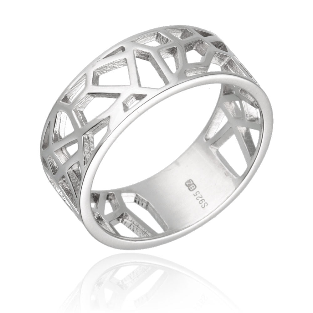 Silver Ring Us Size #6 #6.5 #7 #7.5 #8 #8.5
