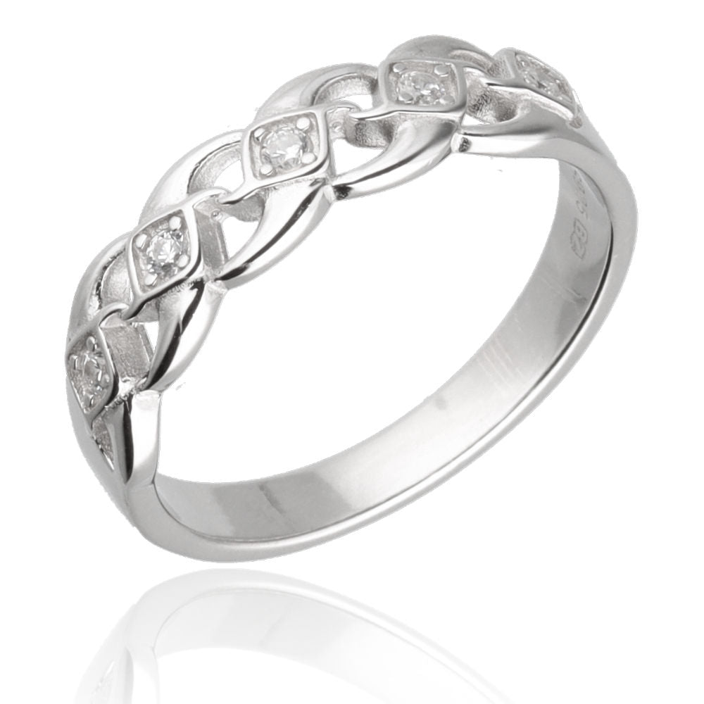 Silver Ring Us Size #6 #6.5 #7 #7.5 #8 #8.5