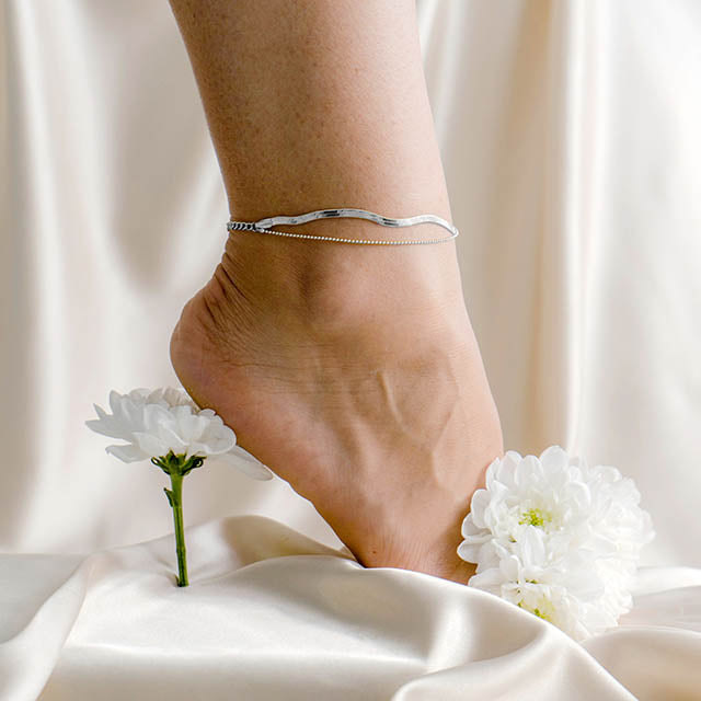 Silver Anklets