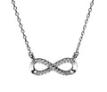 Silver Necklace Infinity