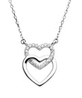 Silver Necklace Heart