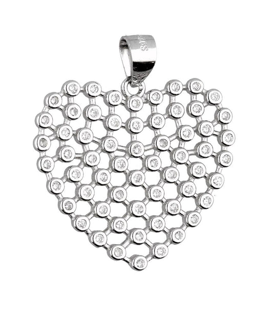 Silver Pendant Heart
