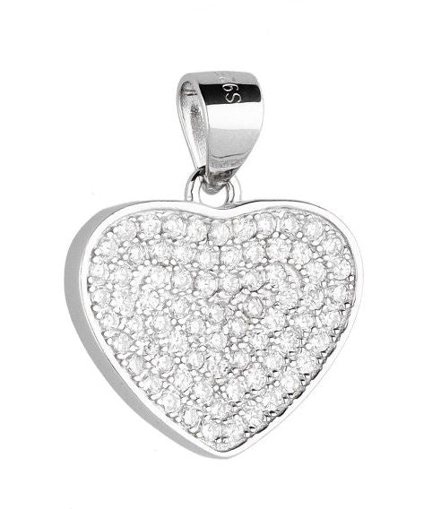 Silver Pendant Heart