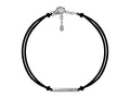 Silver Bracelet Black