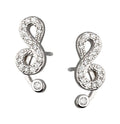 Silver Earrings Note