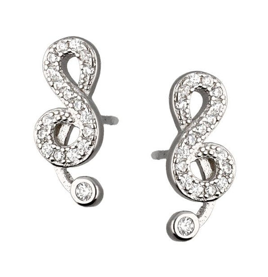 Silver Earrings Note