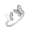 Silver Ring Butterfly Us Size #6 #7 #8 #9