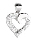 Silver Pendant Heart
