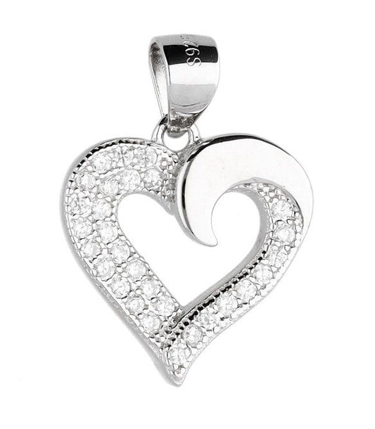 Silver Pendant Heart
