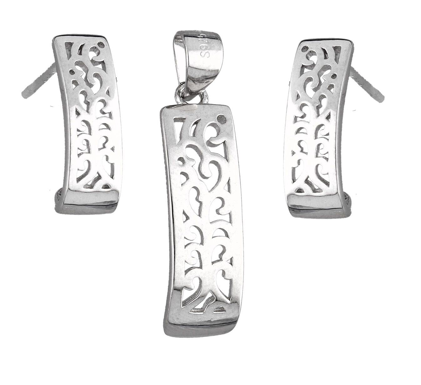 Silver Jewelry Set