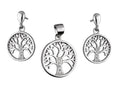 Silver Jewelry Set Tree