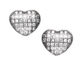 Silver Earrings Ae2224 Heart