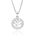 Silver Necklace Tree