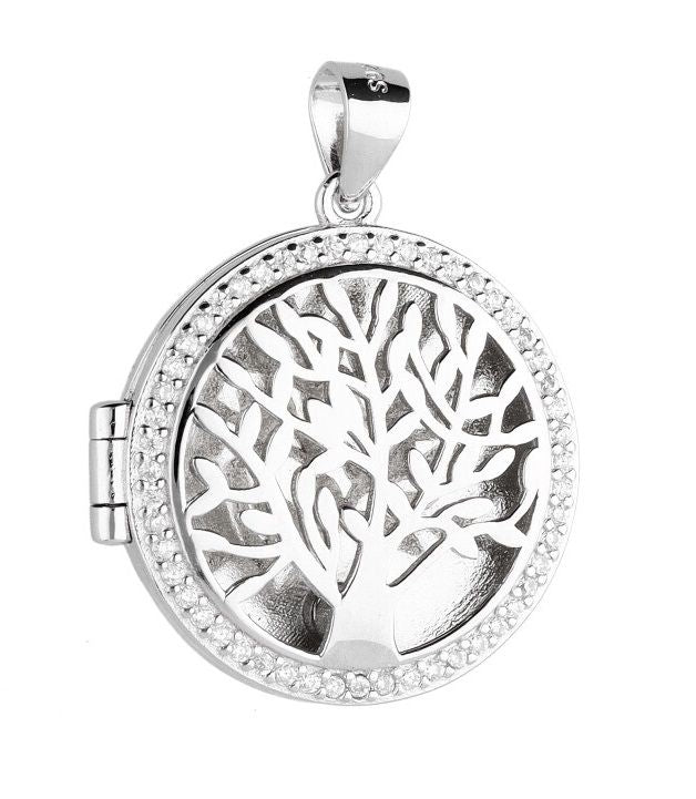 Silver Pendant Ap2101 Tree Box
