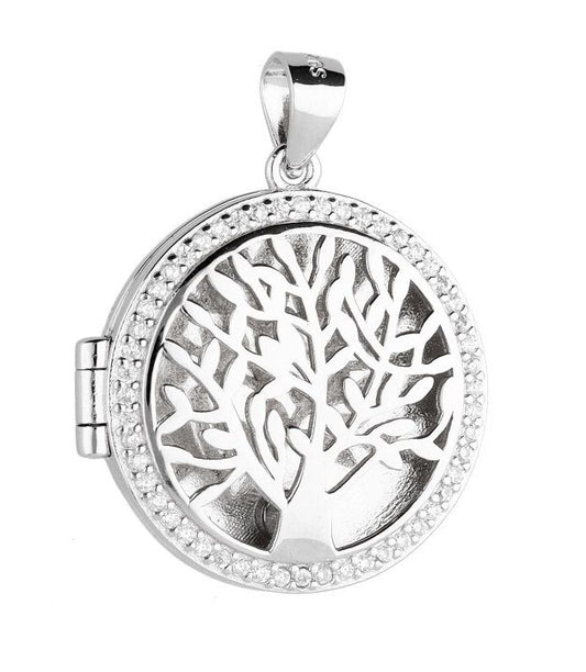 Silver Pendant Ap2101 Tree Box
