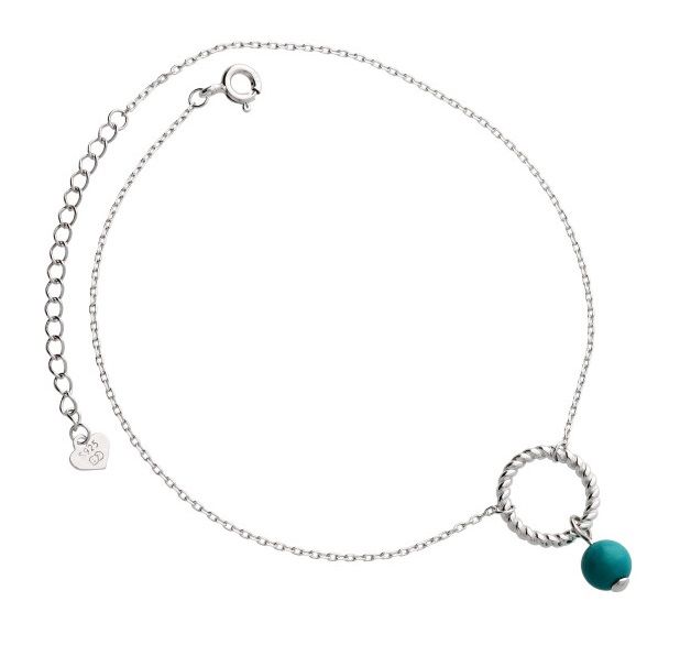 Silver Anklet 22+4cm