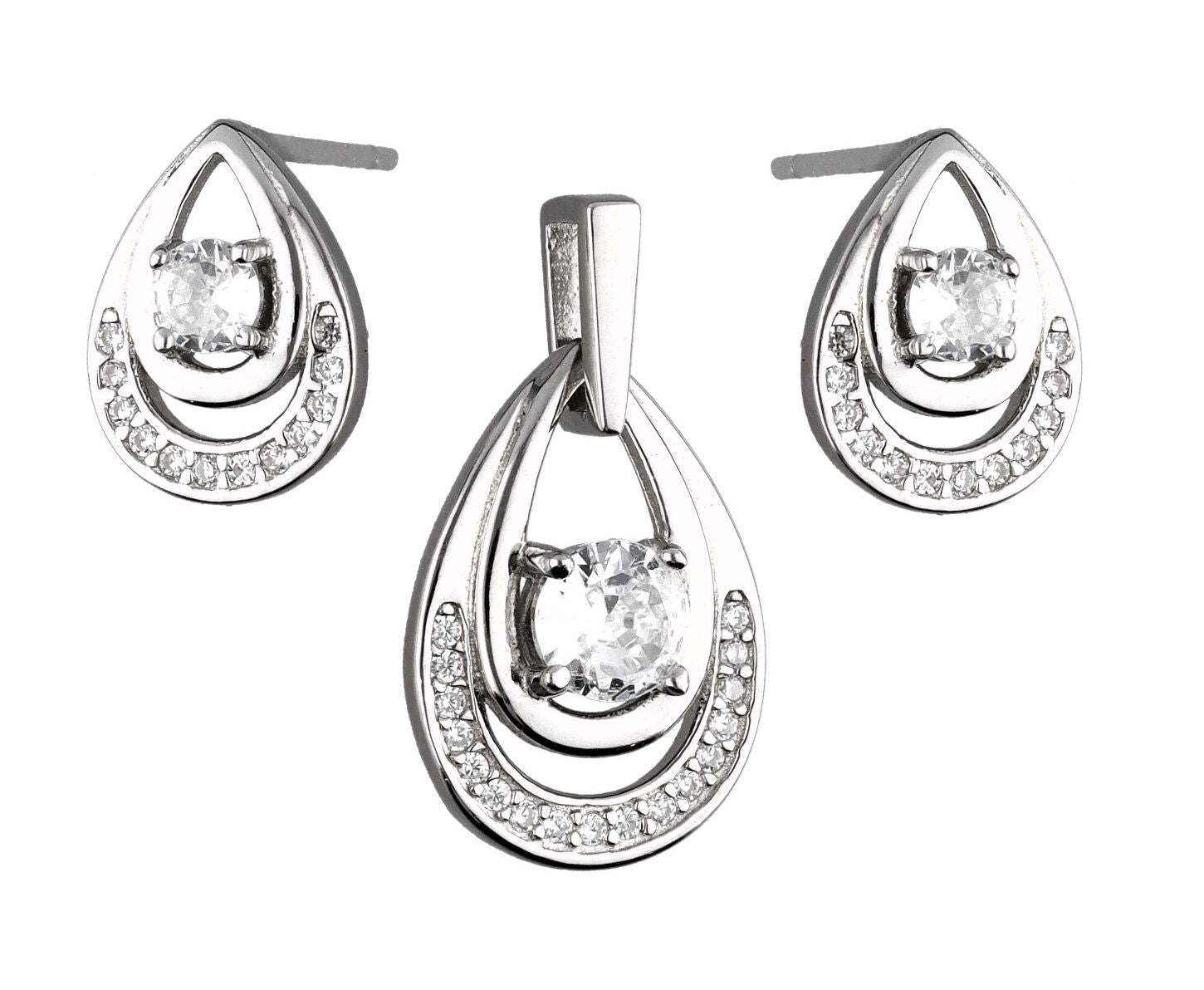 Silver Jewelry Set