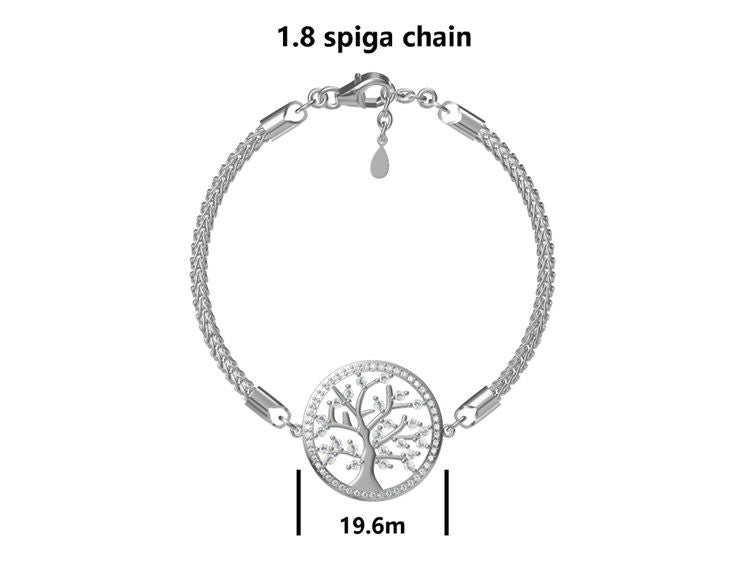 Silver Bracelet Tree