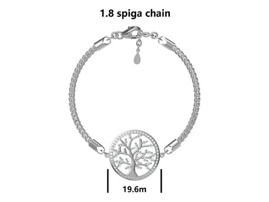 Silver Bracelet Tree