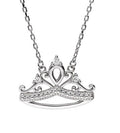 Silver Necklace Crown
