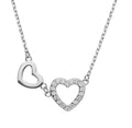 Silver Necklace Heart