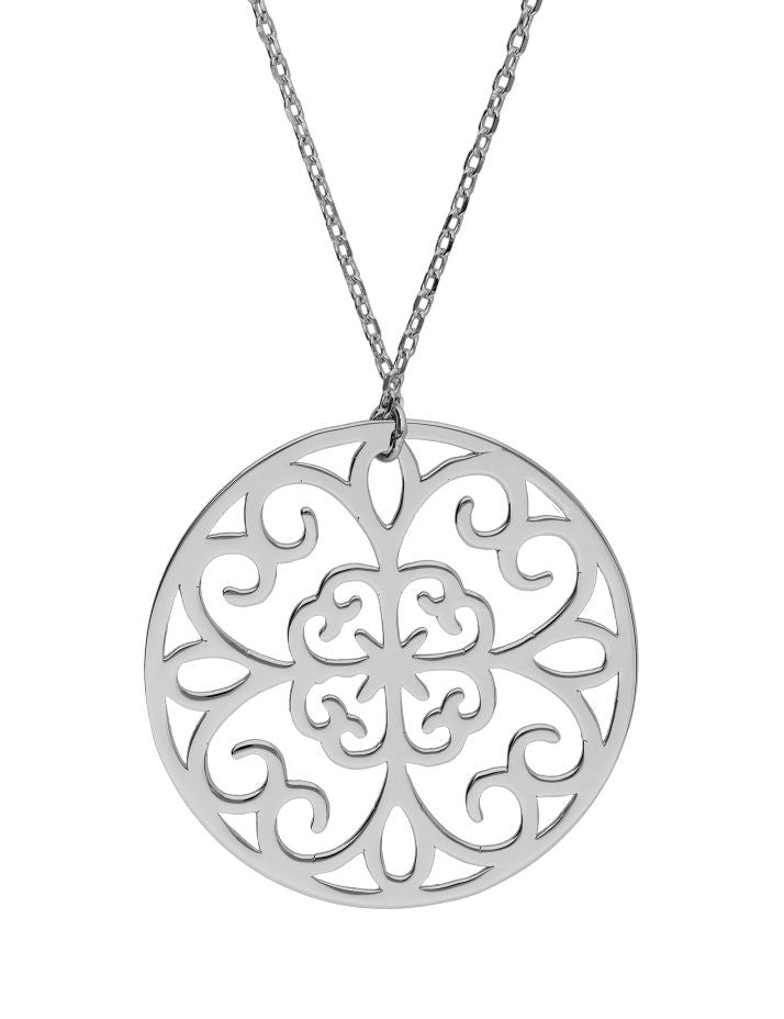 Silver Necklace 25mm