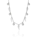 Silver Necklace Wings