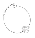 Silver Bracelet Diameter 16mm Ground