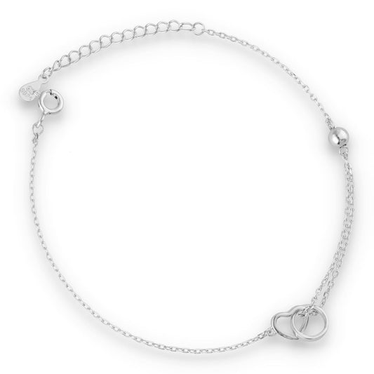 Silver Bracelet Heart