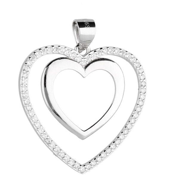 Silver Pendant Heart