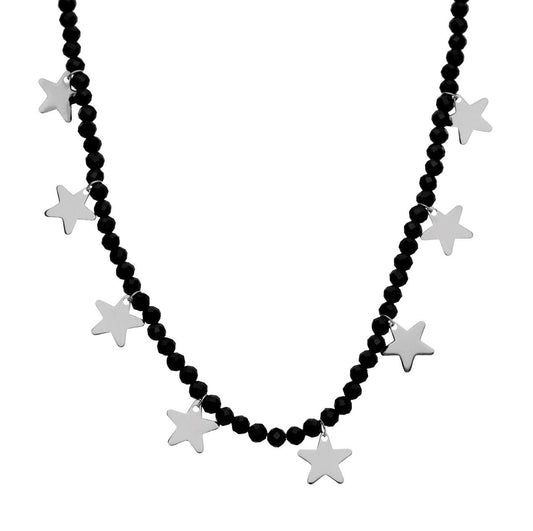 Silver Necklace Star