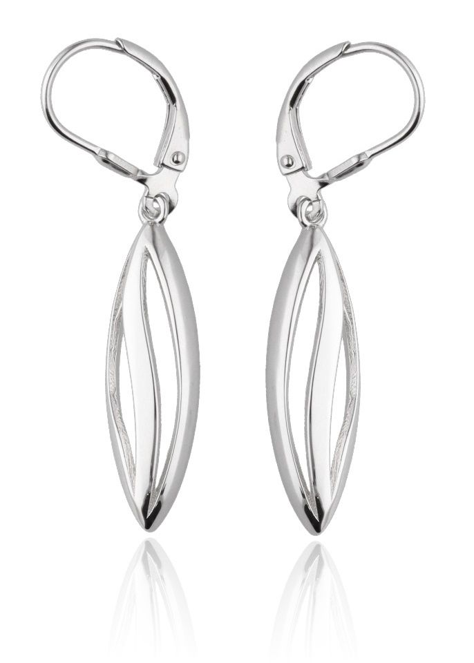Silver Earrings De3804 