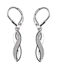 Silver Earrings De3743 