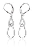 Silver Earrings De3788 
