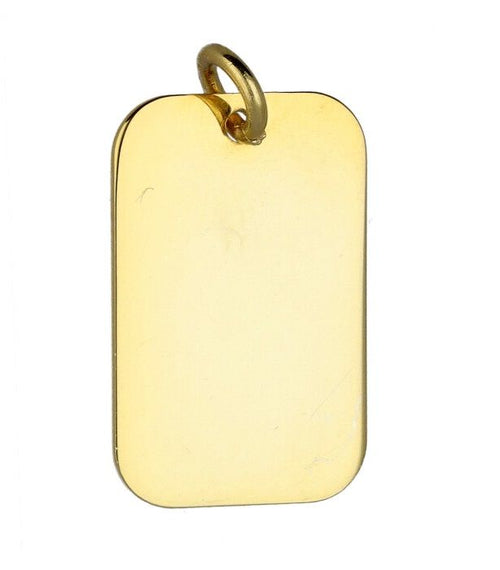 Silver Pendant Oval Binding Ring 4x6 Thickness 0.5 Engraved