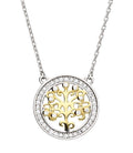 Silver Necklace R+ Tree