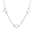 Silver Necklace Heart