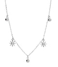 Silver Necklace Choker