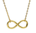Silver Necklace Infinity