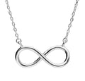 Silver Necklace Infinity