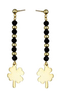 Silver Earrings Clover