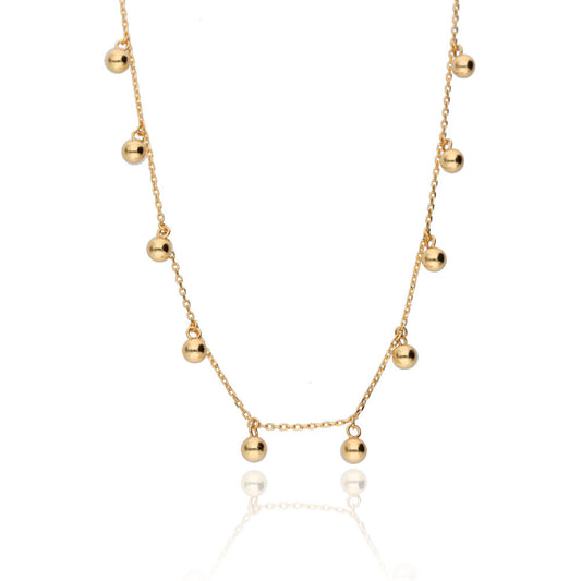 Silver Necklace Roll 3.0 Length 43+3cm Ext
