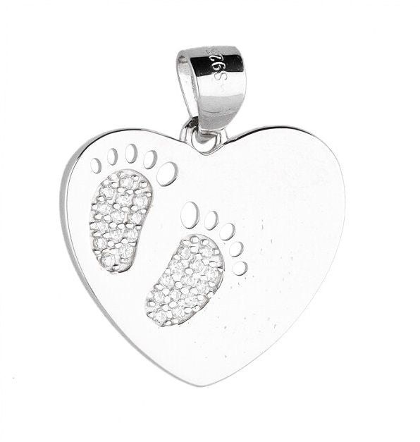 Silver Pendant Dp2907 Heart Rate
