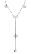 Silver Necklace Heart