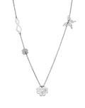 Silver Necklace Infinity