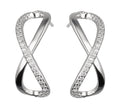 Silver Earrings De5154 Infinity