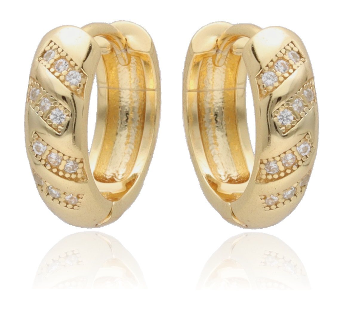 Silver Earrings Gold Plated
