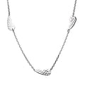 Silver Necklace Wings