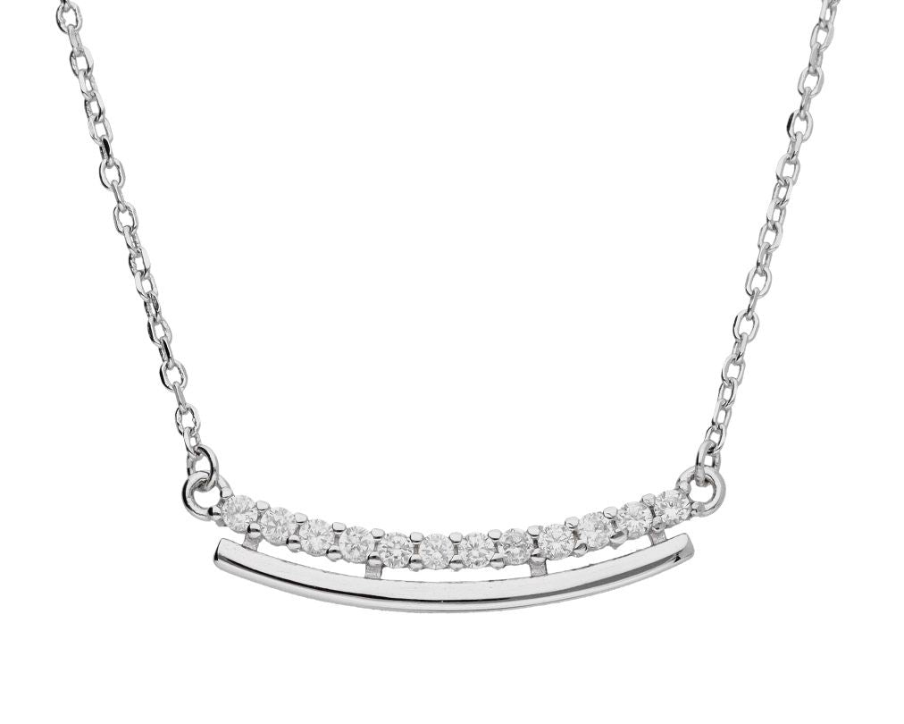 Silver Necklace Length 43+3 cm